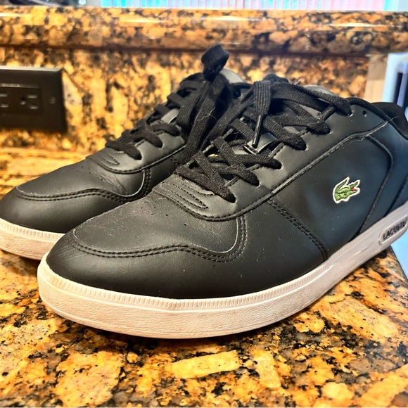 Lacoste Black Sneakers - Picture 1 of 4